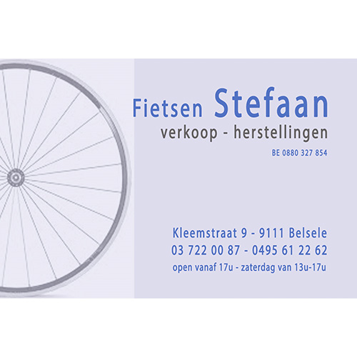 Fietsen Stefaan